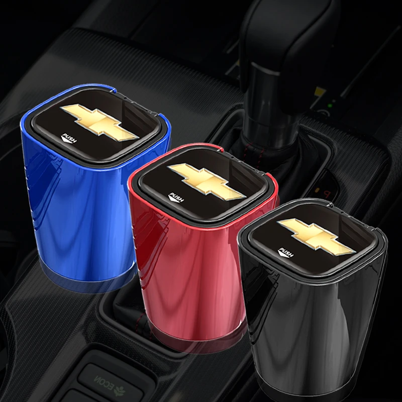 1 шт. Универсальная автомобильная пепельница светодиодный ная светодиодная для