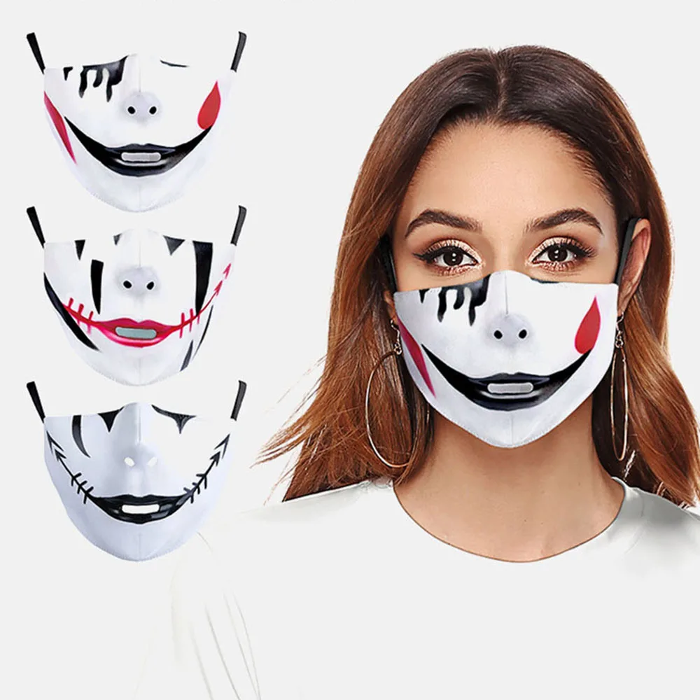 Горячая Забавный костюм ведьмы рот Косплэй Для женщин мужчин маски унисекс уход
