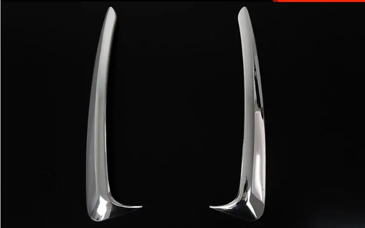 Передний противотуманный светильник из нержавеющей стали для Toyota Yaris Vitz 2017 2018