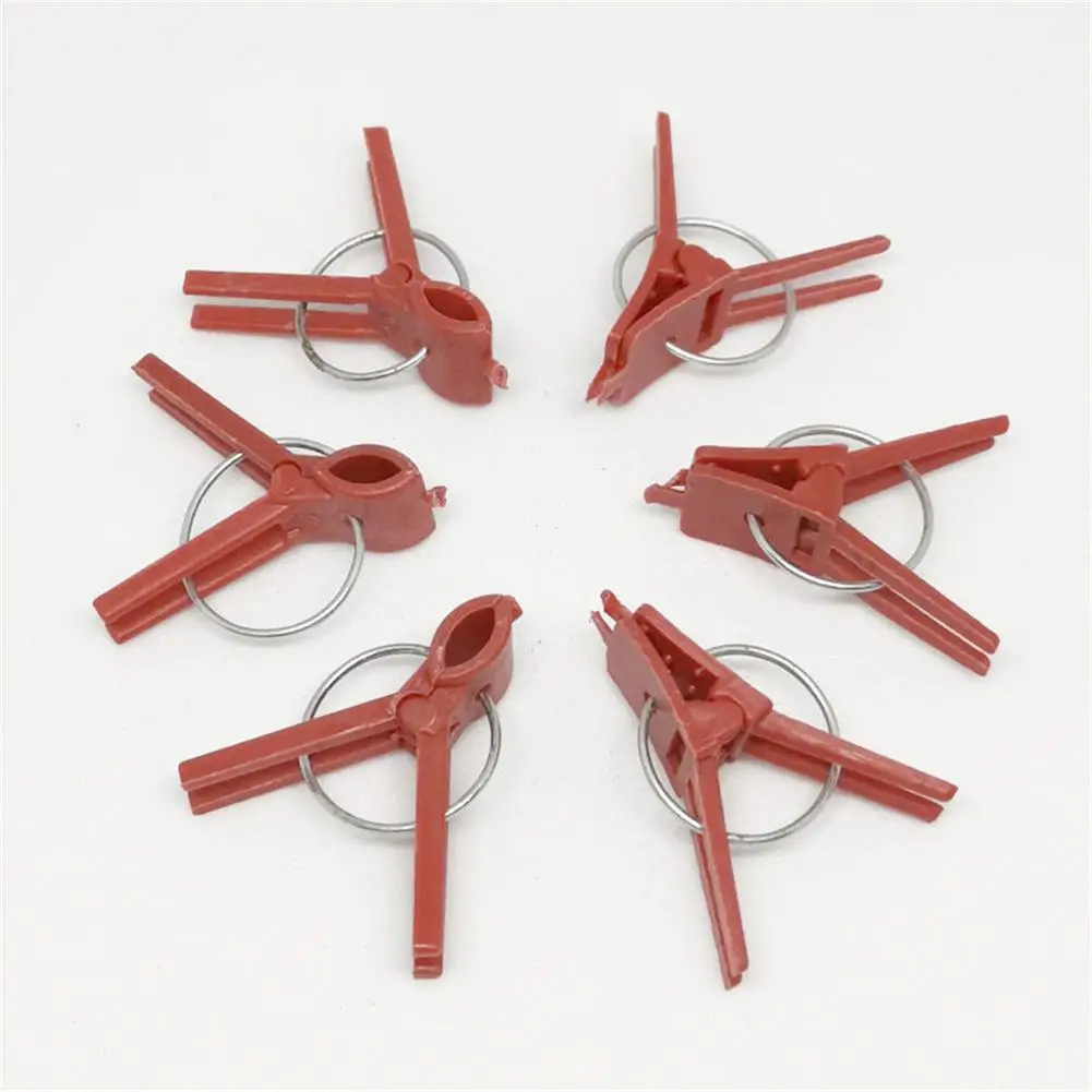 

50PCS Quality Plants Graft Clips Plastic Fixing Fastening Fixture Clamp Garden Tools For Cucumber Eggplant Watermelon Dropship