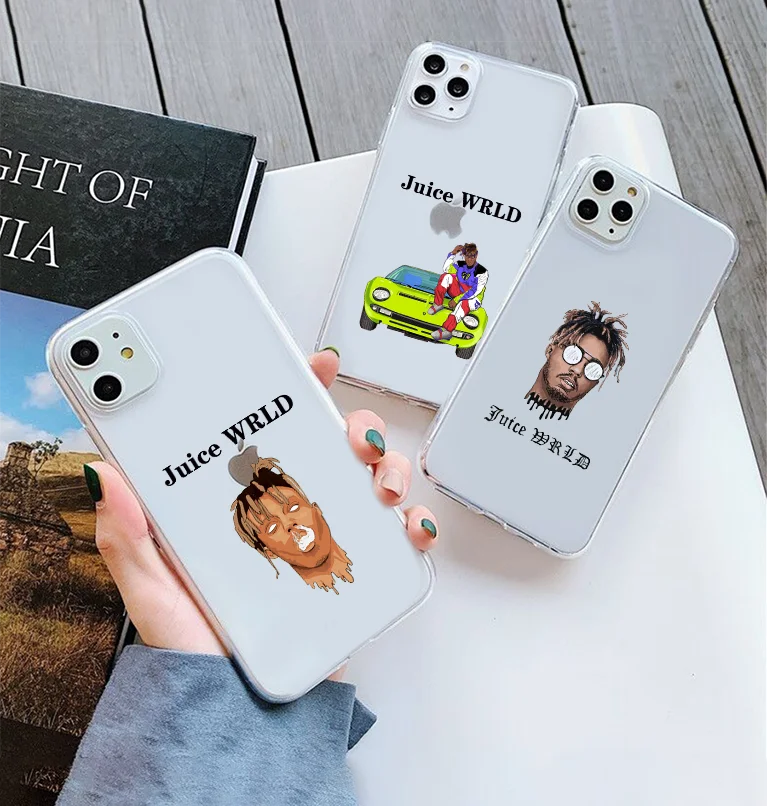 juice wrldl candy soft silicone brand phone case for iphone 11 pro xs max xr x 8 6plus se 2020 candy soft silicone free global shipping