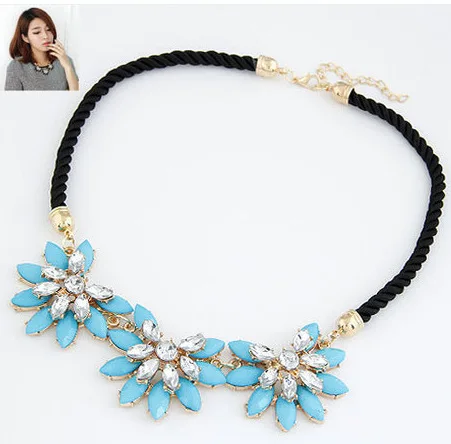 2019 Винтаж бренд Для женщин воротник ключицы цепи колье Биб Цепочки и ожерелья