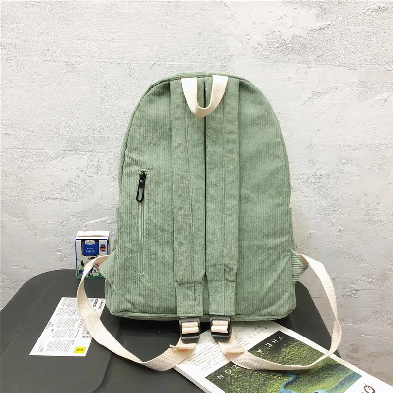 Роскошный женский рюкзак 2020 Новый вместительный вельветовый Молодежный