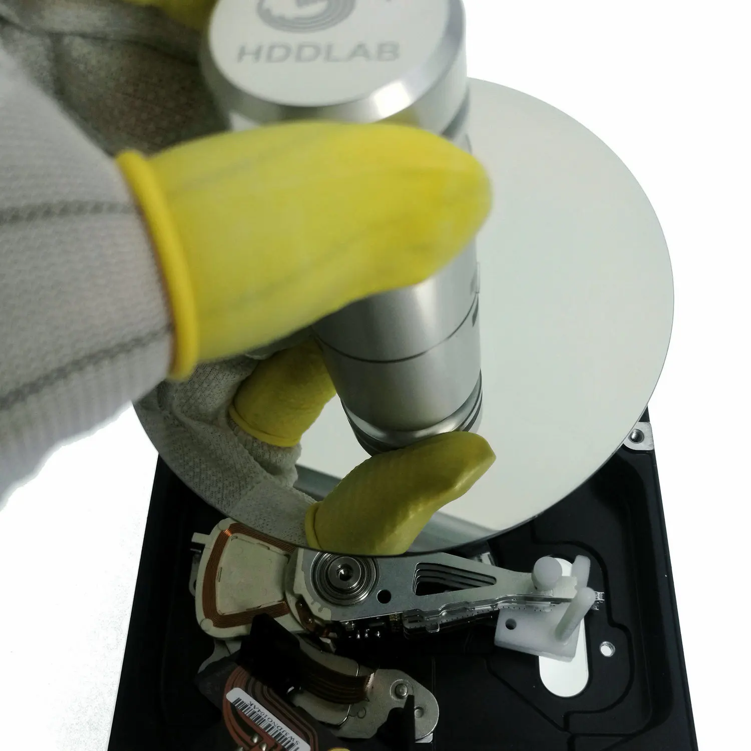 Автоматическая платформа для извлечения данных экстрактор HDD с магнитной