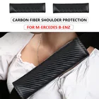 Накладка на ремень безопасности из углеродного волокна для Mercedes benz AMG w204 w203 w212 w211 w124 w210 GLC GLE E CLA GLA, 2 шт.