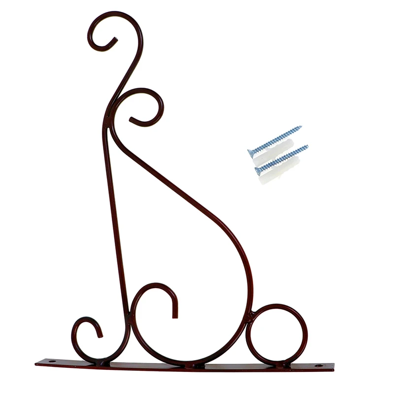 Подставка для растений крючки цветочных горшков держатель подвесная железная