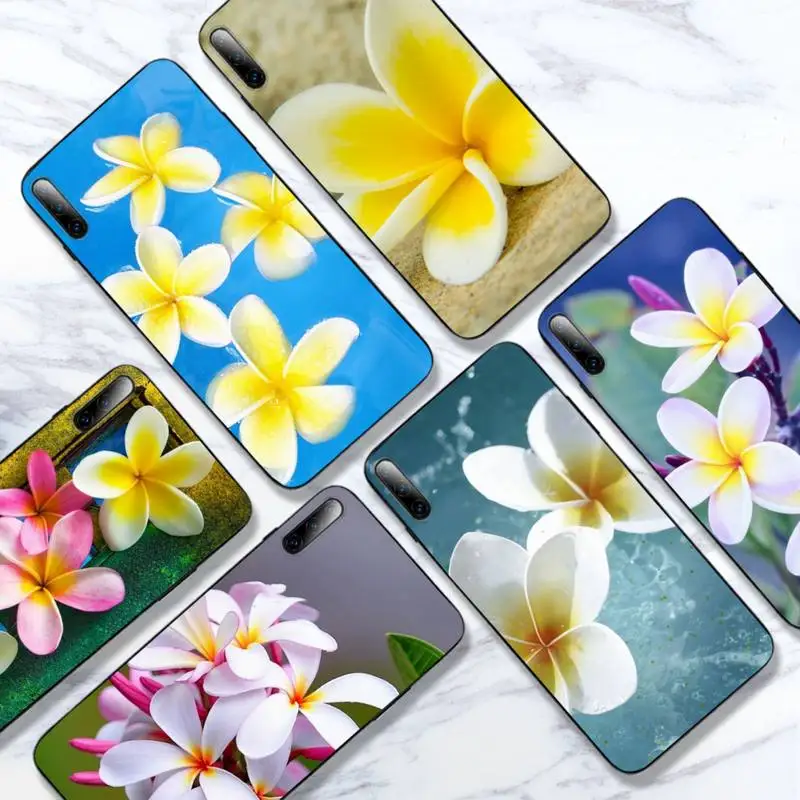 

Frangipani Tropical Flowers Phone Case For Huawei P9 P10 P20 P30 P40 Lite 2016 2017 Pro SMART2019 Cover