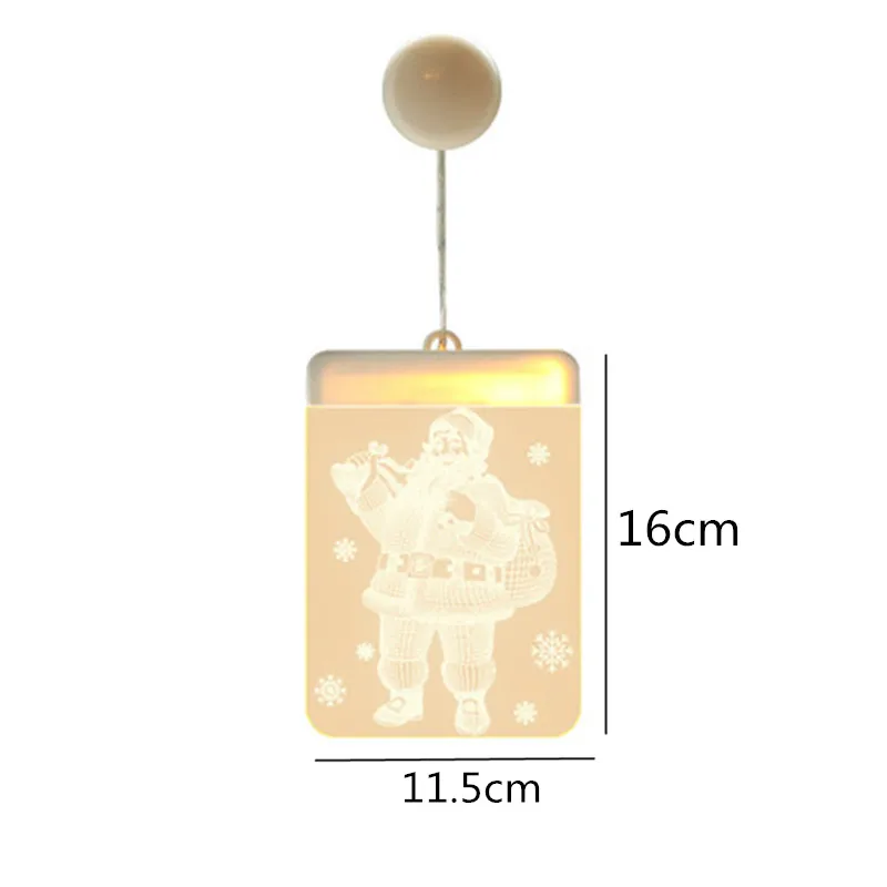 

Christmas LED Santa Claus Christmas Elk Bell Fairy Lights Decoration Home New Year Decoration Christmas Ornaments.