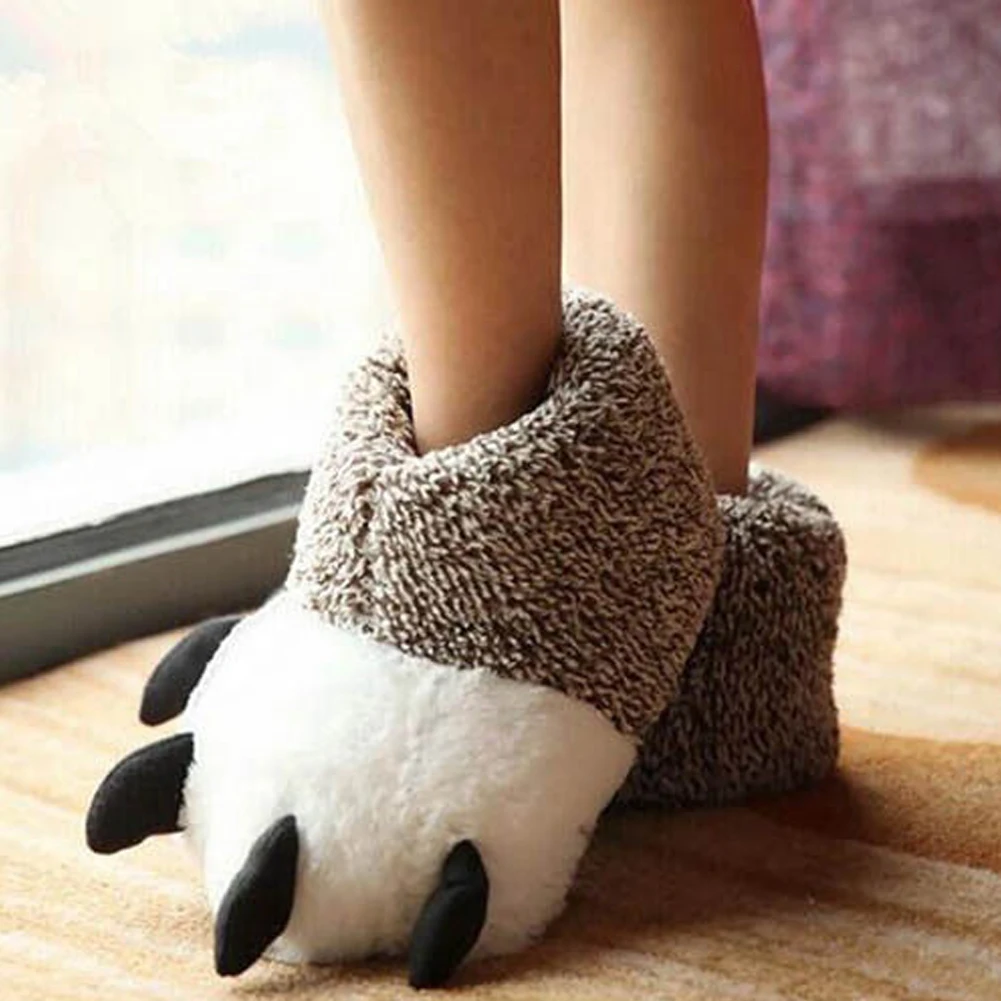 Новый бренд для мужчин и женщин милый медведь из мультфильма когти Нескользящие