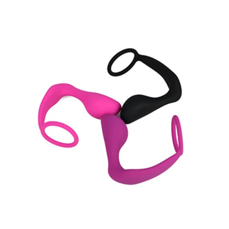 Анальная пробка для взрослых с задержкой эякуляции кольца на пенис без вибратора