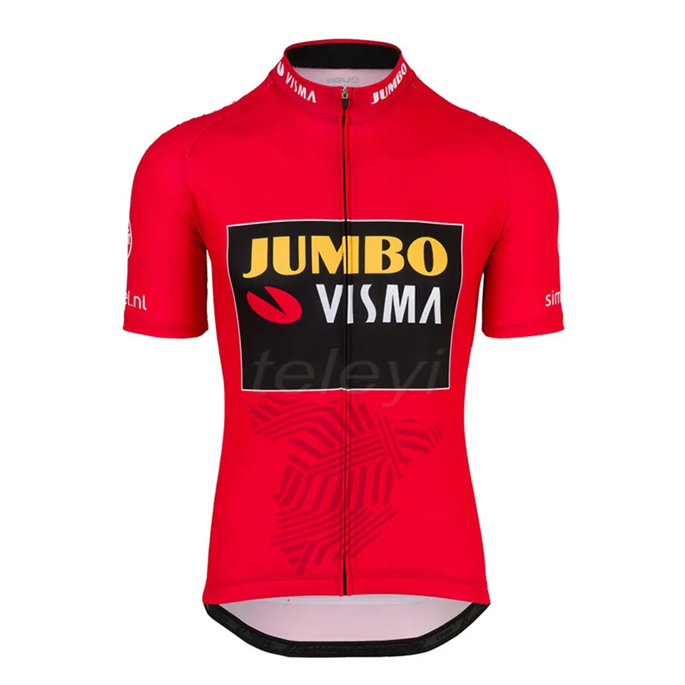 2020 профессиональная команда Jumbo Visma Велоспорт Джерси комплект Мужская