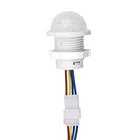 Умный мини-выключатель для шкафа, детектор PIR, светодиодный инфракрасный датчик движения из PIR, датчик обнаружения, домашний, 110 В, 220 В