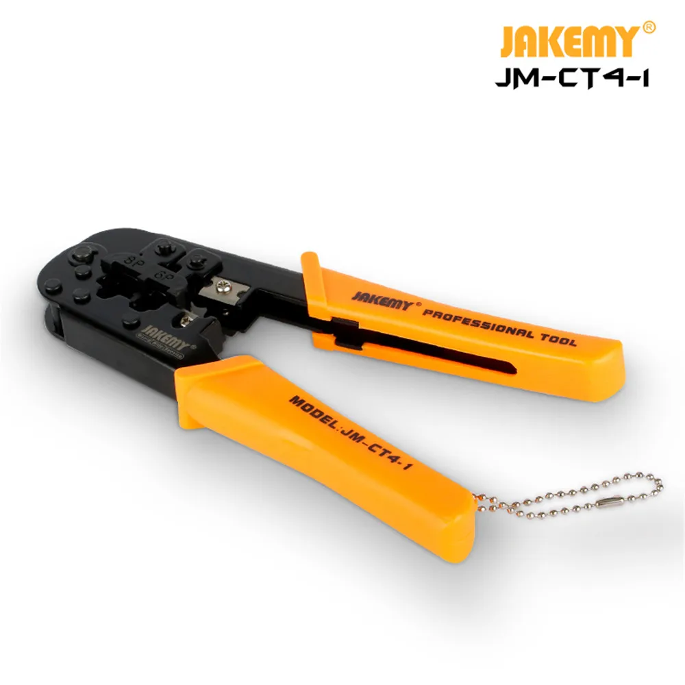 Обжимной инструмент портативный обжимной для сетевого кабеля Ethernet RJ45 RJ12 RJ11 Cat5 Cat6