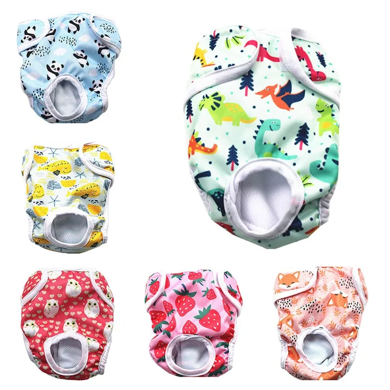 11 styles Pet Female and Boy Dog Shorts Puppy Diaper Pants Nappy Physiological Sanitary Soft Breathable Panties Underwear