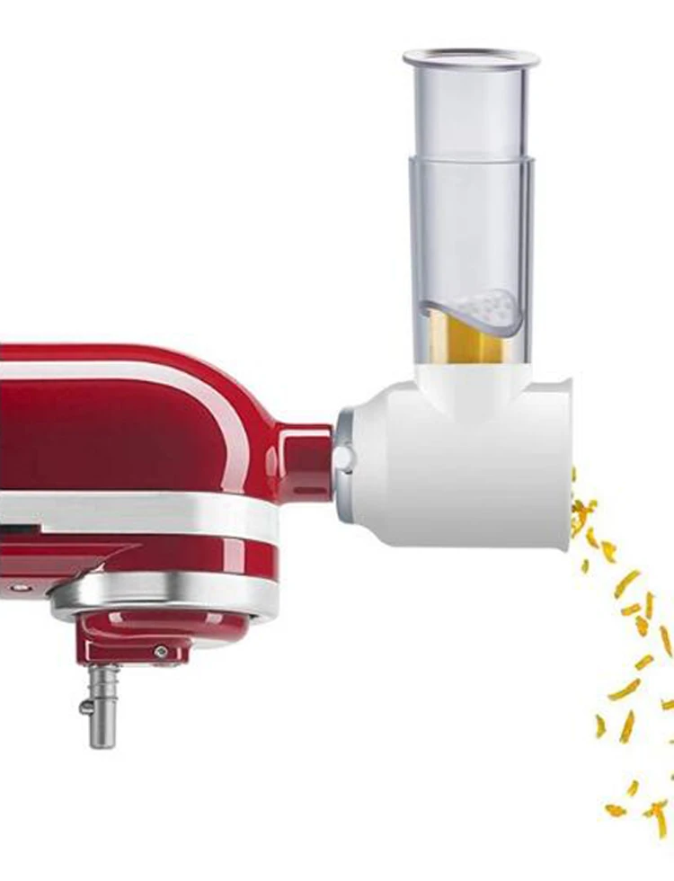 

2021 new Slicer/Shredder Attachment for KitchenAid Stand Mixers as Vegetable Chopper Accessory-Salad Maker Kitchen Meat Grinder