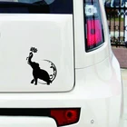 Индийский Слон Лотос цветок луна Стайлинг автомобиля мультяшная виниловая пленка наклейки автомобильные аксессуары