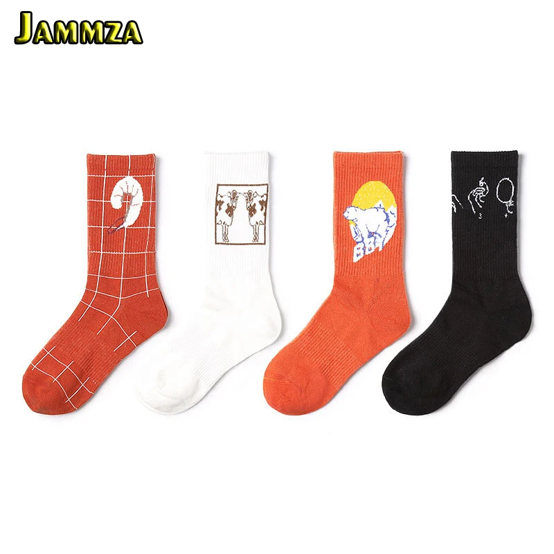 Мужские повседневные носки с рисунками животных Креативный дизайн Зимние из