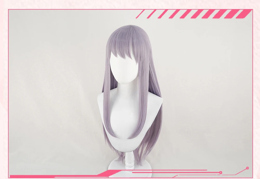 AniHut Minato Yukina Wig Game BanG Dream! Cosplay Wig Synthetic Purple Women Hair Anime BanG Dream Cosplay Minato Yukina Costume