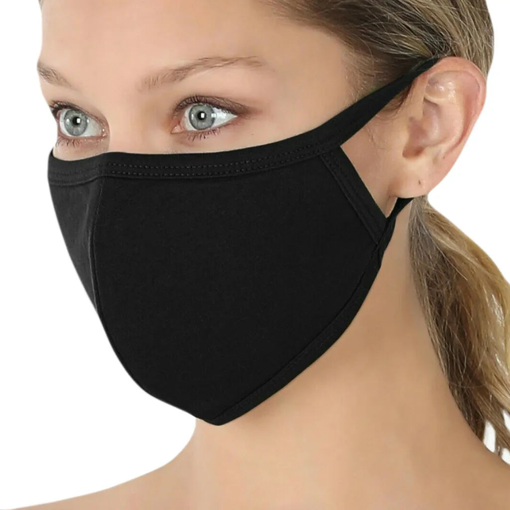 Цветная хлопковая Маска Для Лица Mascarillas многоразовая моющаяся дышащая Хэллоуина