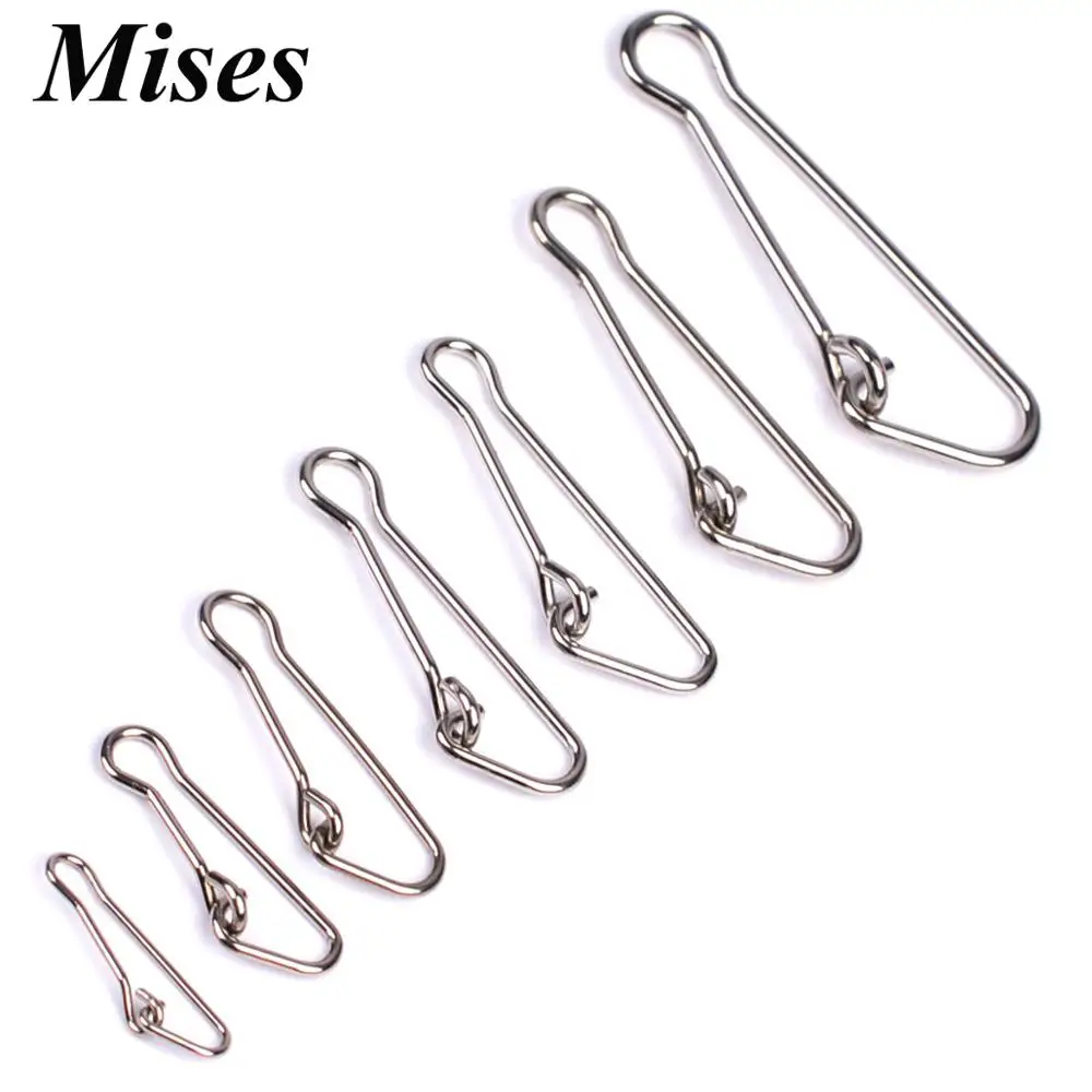 5 шт. серебристая прочная приманка Mises из нержавеющей стали с крючками 0 # ~ 6