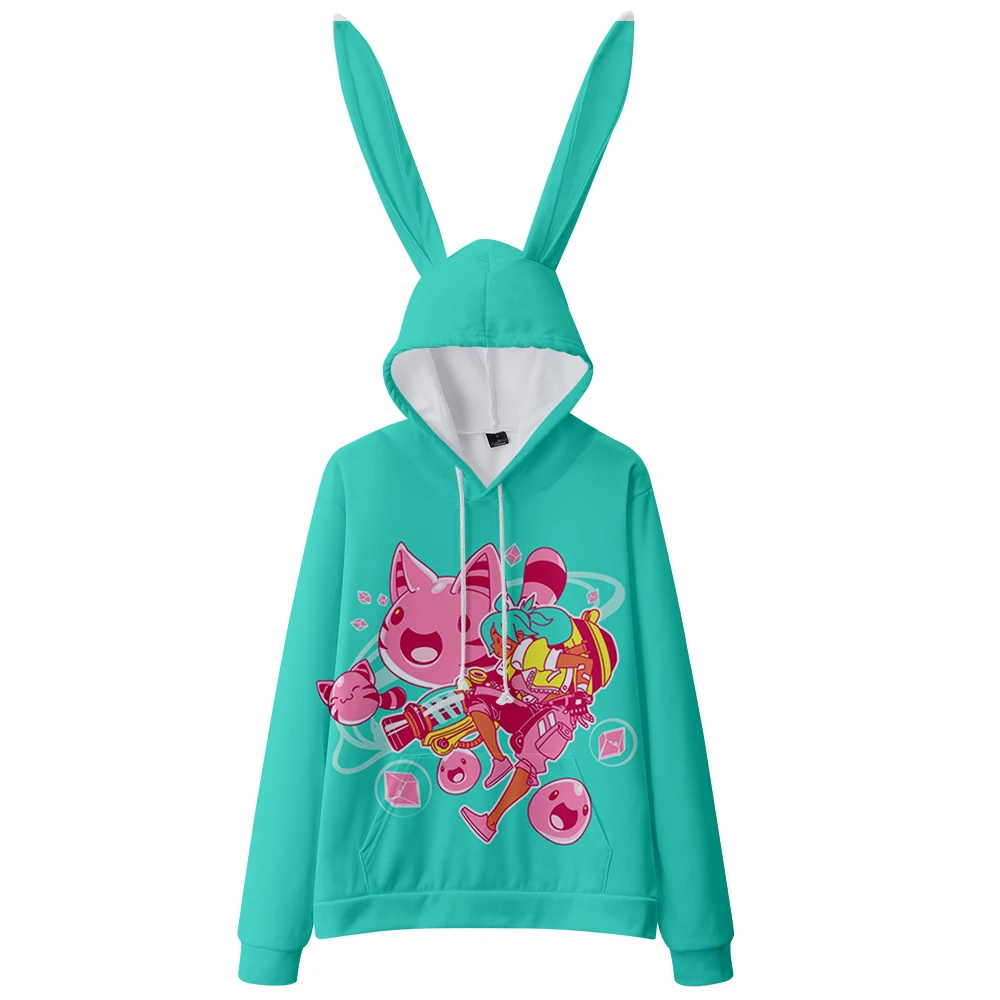 Детские толстовки с капюшоном и кроличьими ушками для мальчиков девочек |