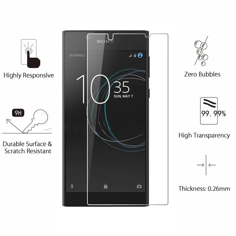 Защитное стекло для Sony Xperia L1 L2 L3 2.5D Защитная пленка экрана sony L 1 2 3 две Sim
