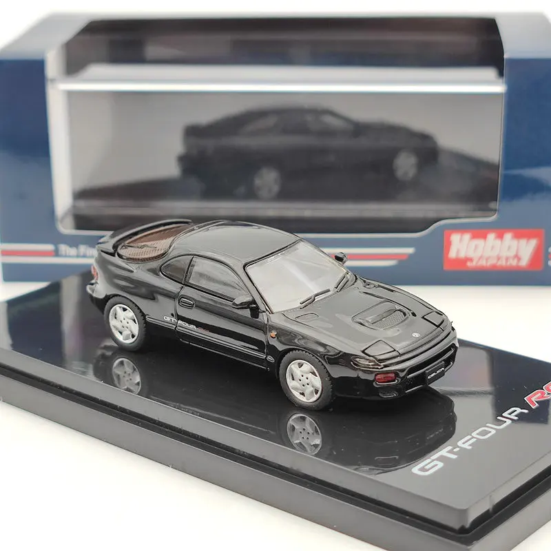 

Hobby Japan 1:64 To~ta CELICA GT-FOUR RC ST185 Diecast Models Toys Car Limited Collection Gifts Black