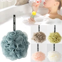 body clean bath puff mesh soap dispenser skin friendly wash shower tool exfoliating bath sponge comfortable bath scrub ball