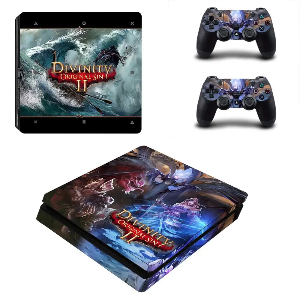 Передача: оригинальная наклейка Sin 2 PS4 Slim Play station 4 для PlayStation чехол консоли и