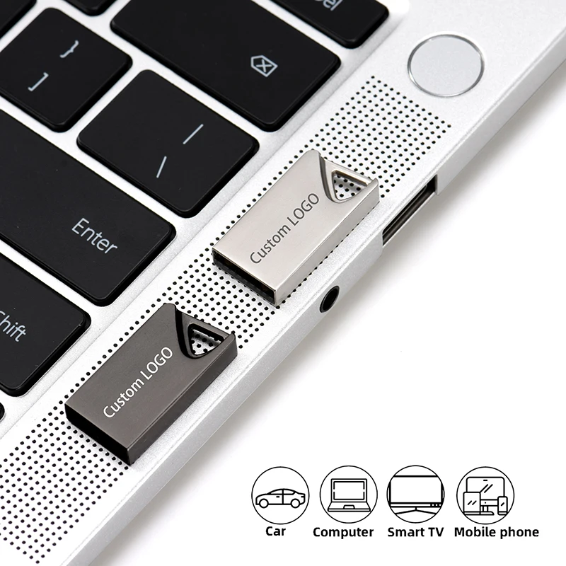 Пользовательский логотип Mini флеш-диск USB 2 0 4 ГБ 8 16 32 64 Гб 128 Оптовая Продажа