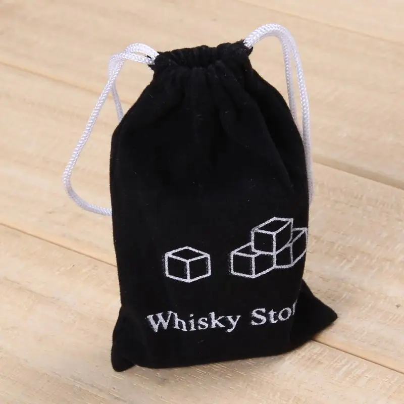 6pcs Natural Whiskey Stones Ice Cube Bar Rock Wine Cooler Stone Marble Cubes Drinks Chilling Cocktail Accessories | Дом и сад