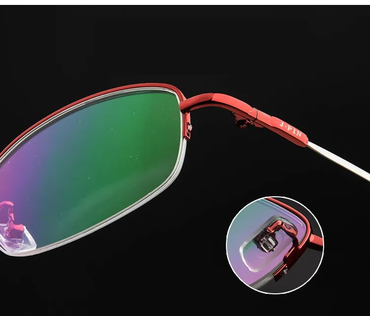 Очки из сплава памяти винтажные женские оправа для очков Оправа титанового очки