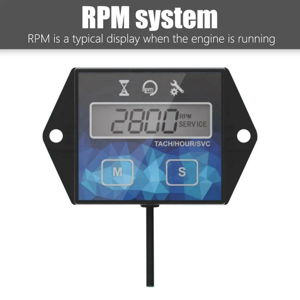 Водонепроницаемый счетчик скорости мотоцикла таймер сброс времени мониторинг