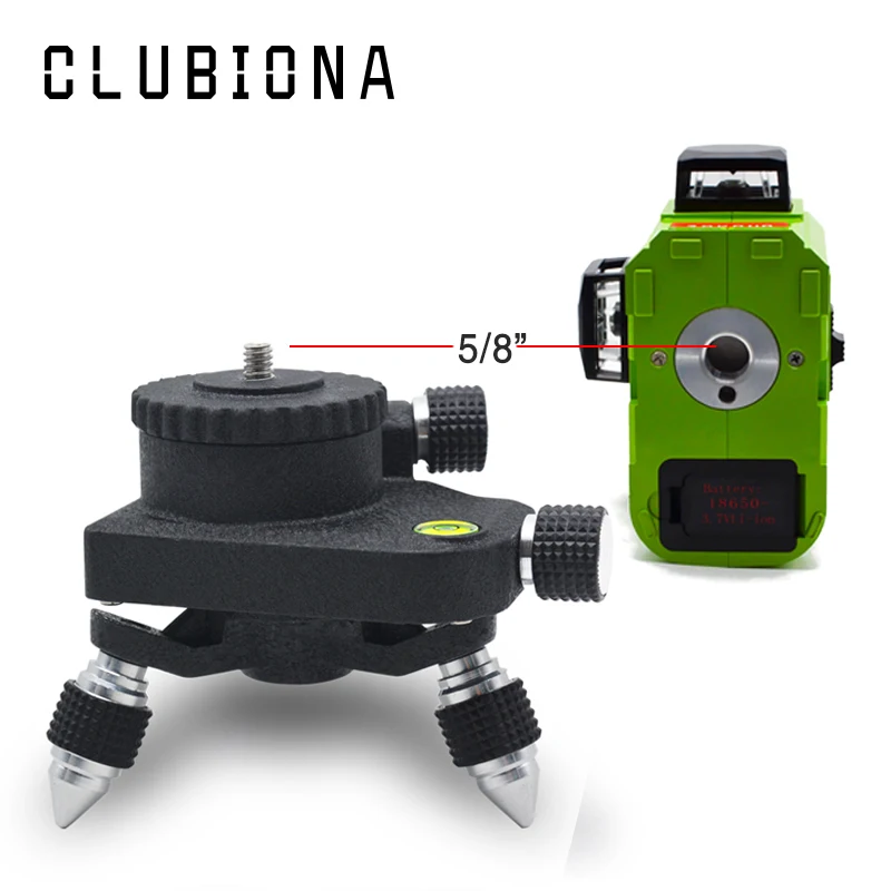Штатив тренога CLUBIONA с резьбовым лазером 360 или 1/4 дюйма вращение на 5/8