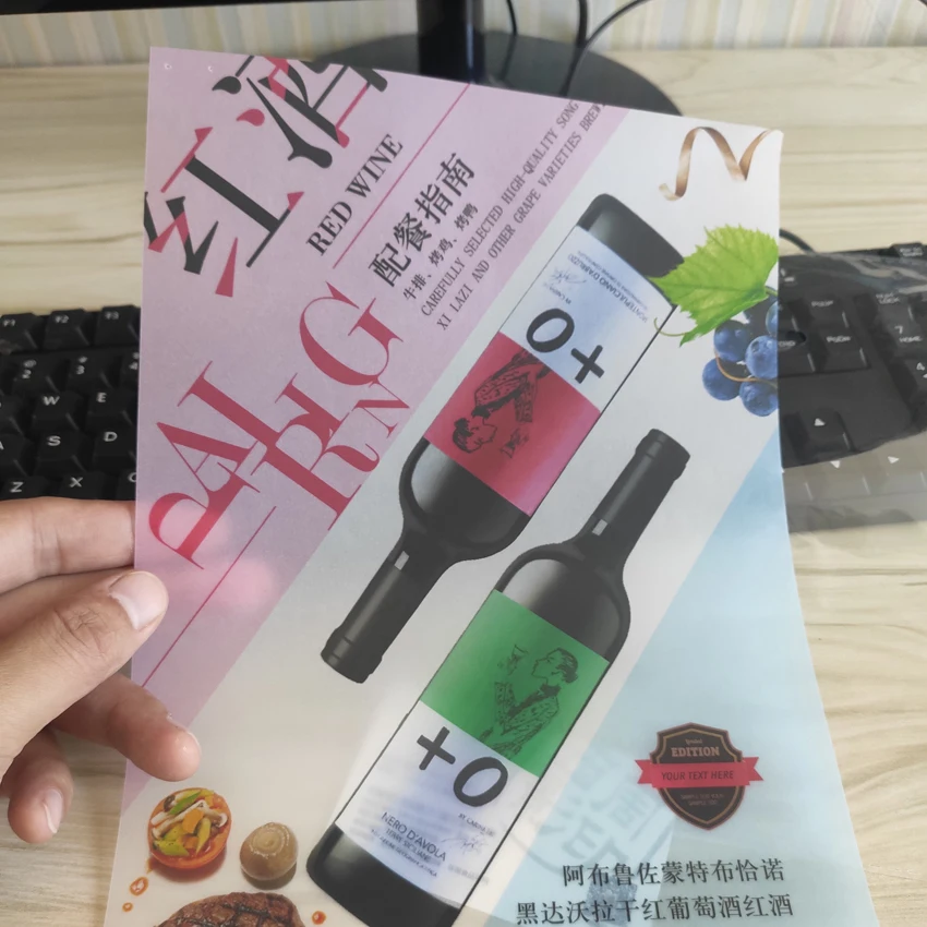 1 шт. А3 серная кислота бумага масло/прозрачный/калька декоративная на заказ