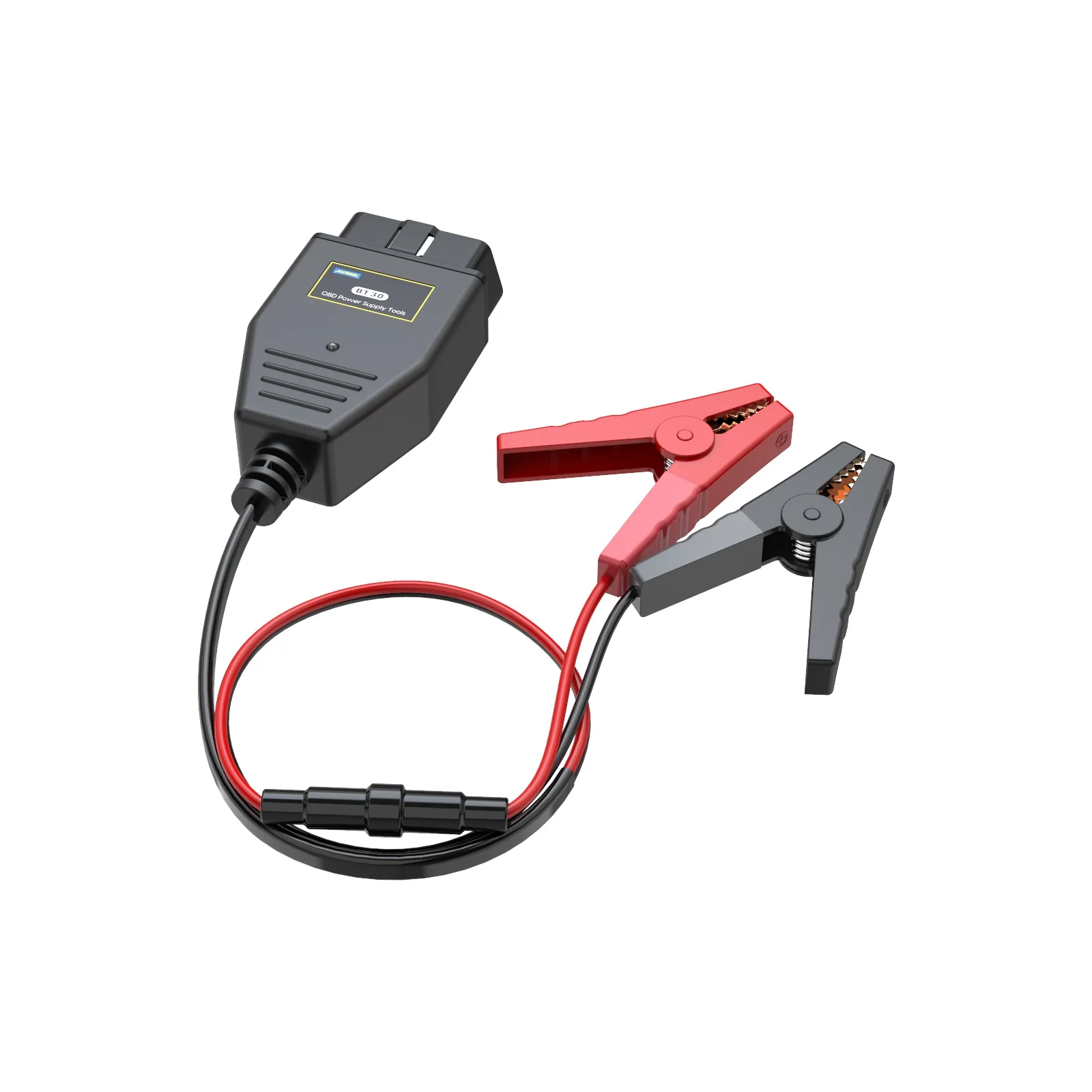 AUTOOL BT 30 ЭБУ автомобиля аварийного Питание Батарея зажим OBD2 разъемы экстренного