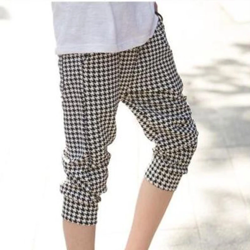 Мужские Спортивные укороченные брюки большого размера с рисунком гусиные