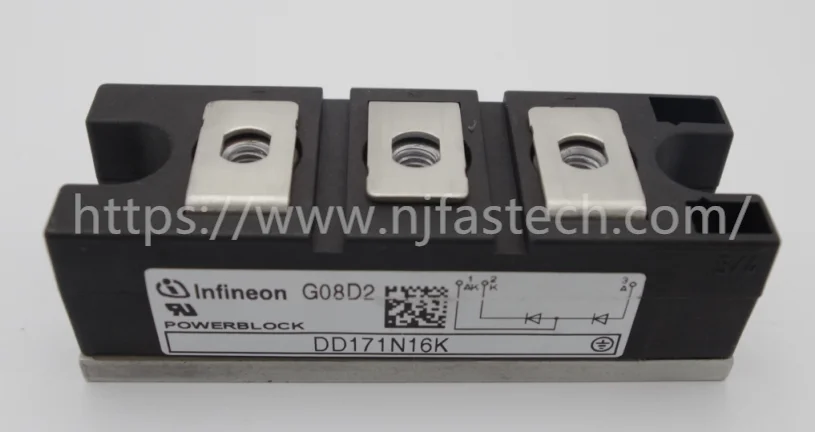 

Новый и оригинальный модуль диода выпрямителя 1400V DD171N16K диодные силовые модули