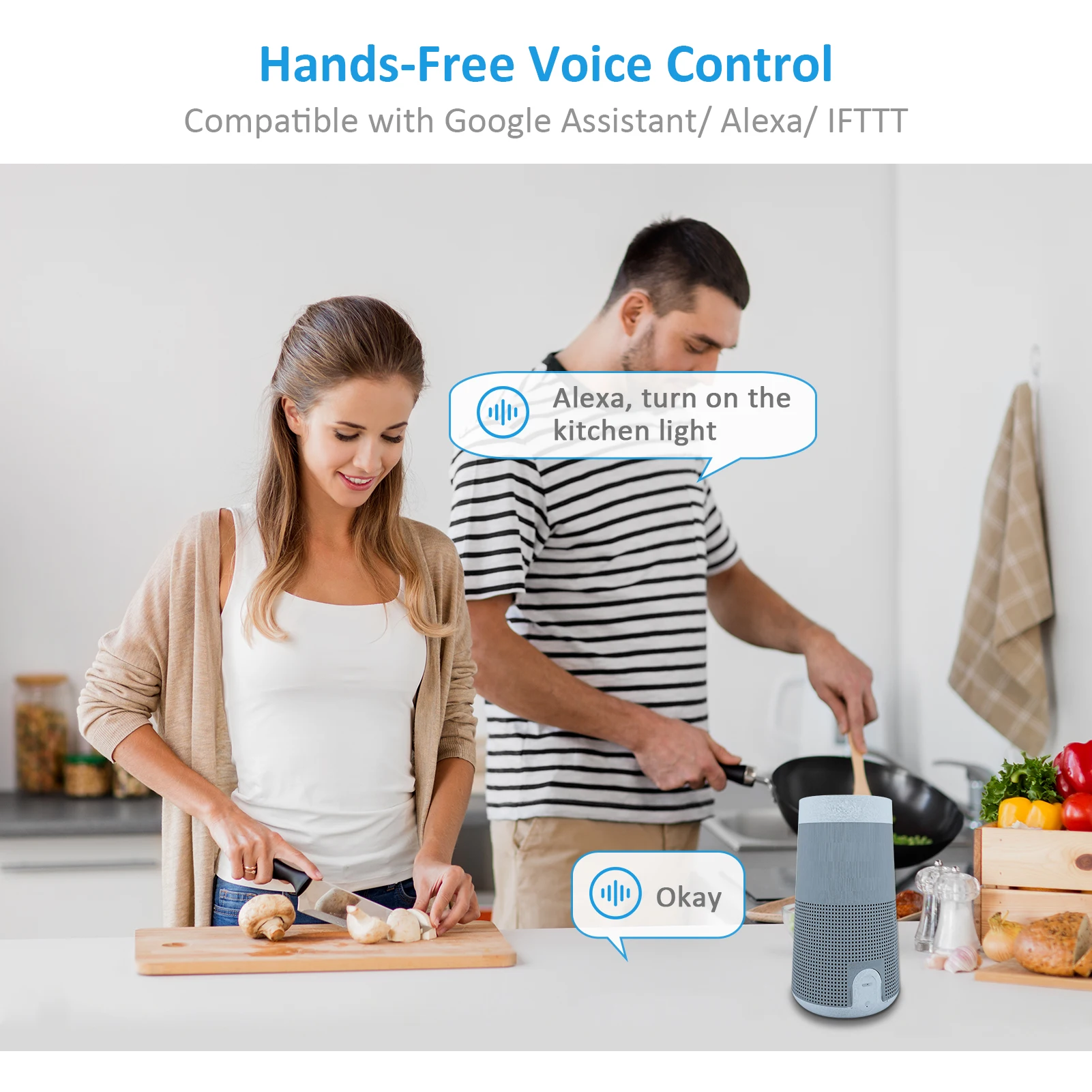 

16A 3680W Mini WiFi Smart Socket EU Plug Smart Outlet APP Remote Control Timer Function Voice Control Google Alexa/ IFTTT