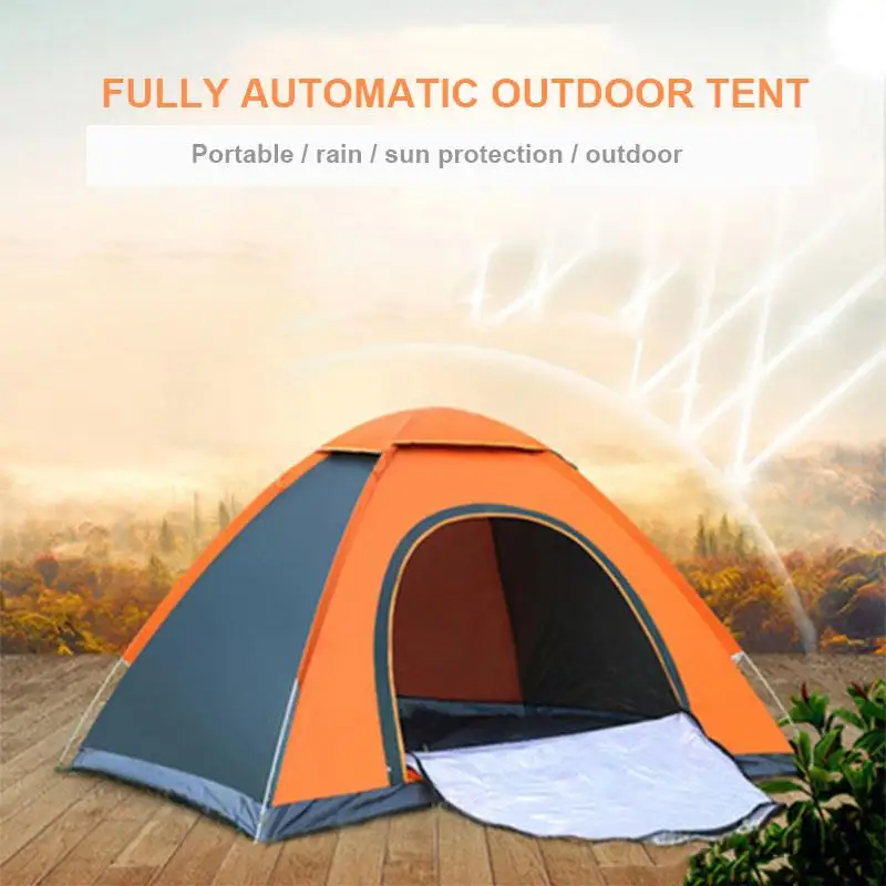 

Pyramid Tent Camping Tent Travel Hunting Hanging Bed 3 Persons Oxford Cloth Folding Tent Outdoors Bedding Mosquito Net Hiking