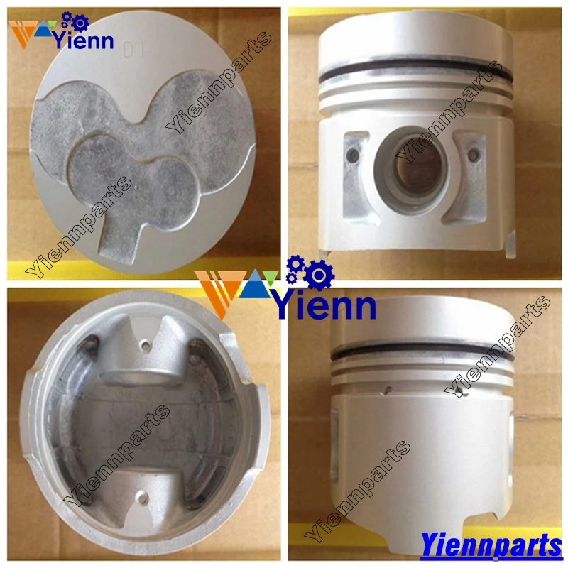 Комплект поршней для NISSAN TD27 TD27T с штифтовыми зажимами 12011 43G01 6T001 31N03 FJ01 LFJ01/02