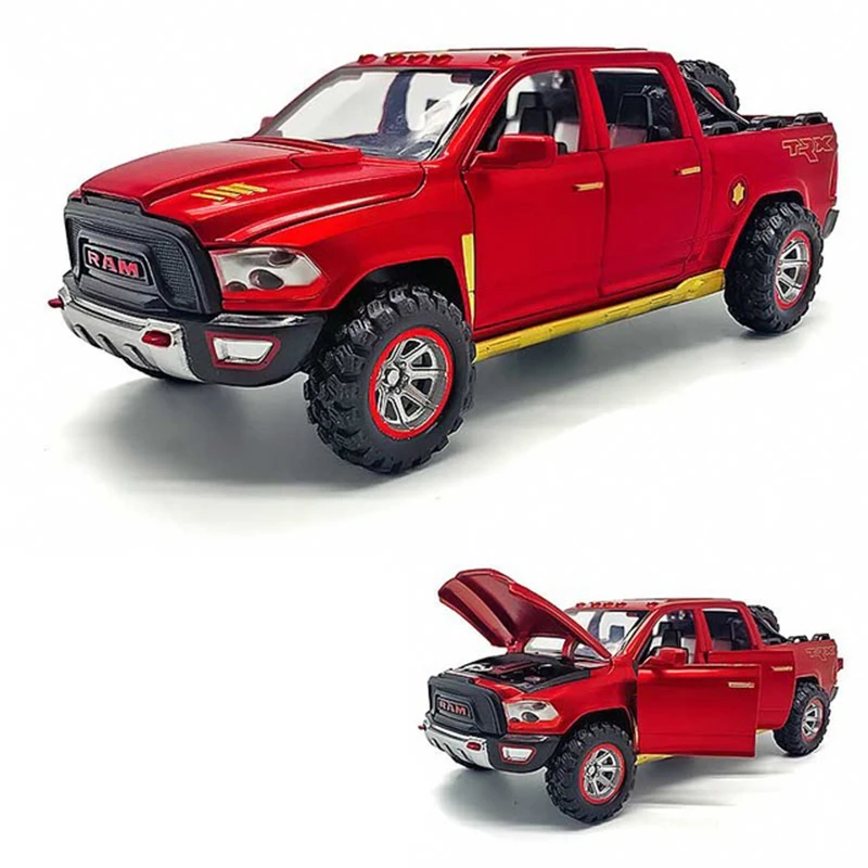 

Модель автомобиля Dodge Ram TPX 1:32, сплав, литье под давлением, модель детской игрушки, подарок