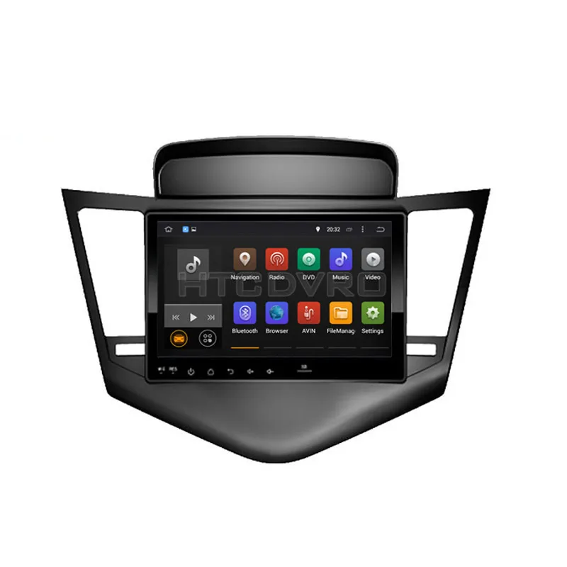 Автомобильный DVD-плеер YMODVHT 9 дюймов Восьмиядерный процессор 4 Гб + 32 ГБ Android 0 для