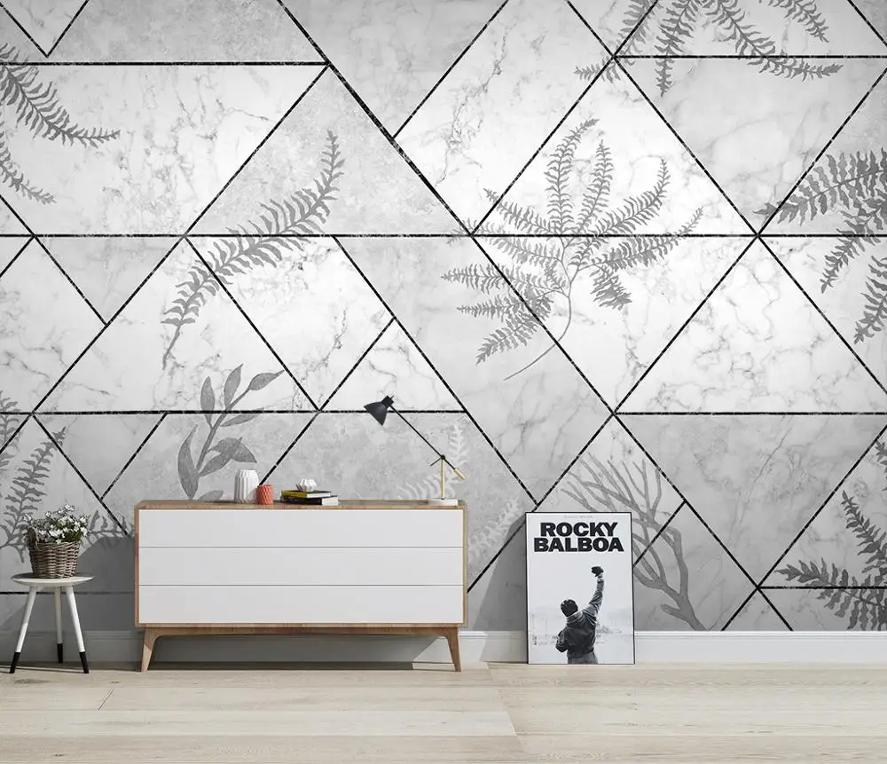 Wallpaper For Bedroom Living Room Custom 3D Mural Wall Covering Sticker Home Decor Modern Dropshipping | Обустройство дома