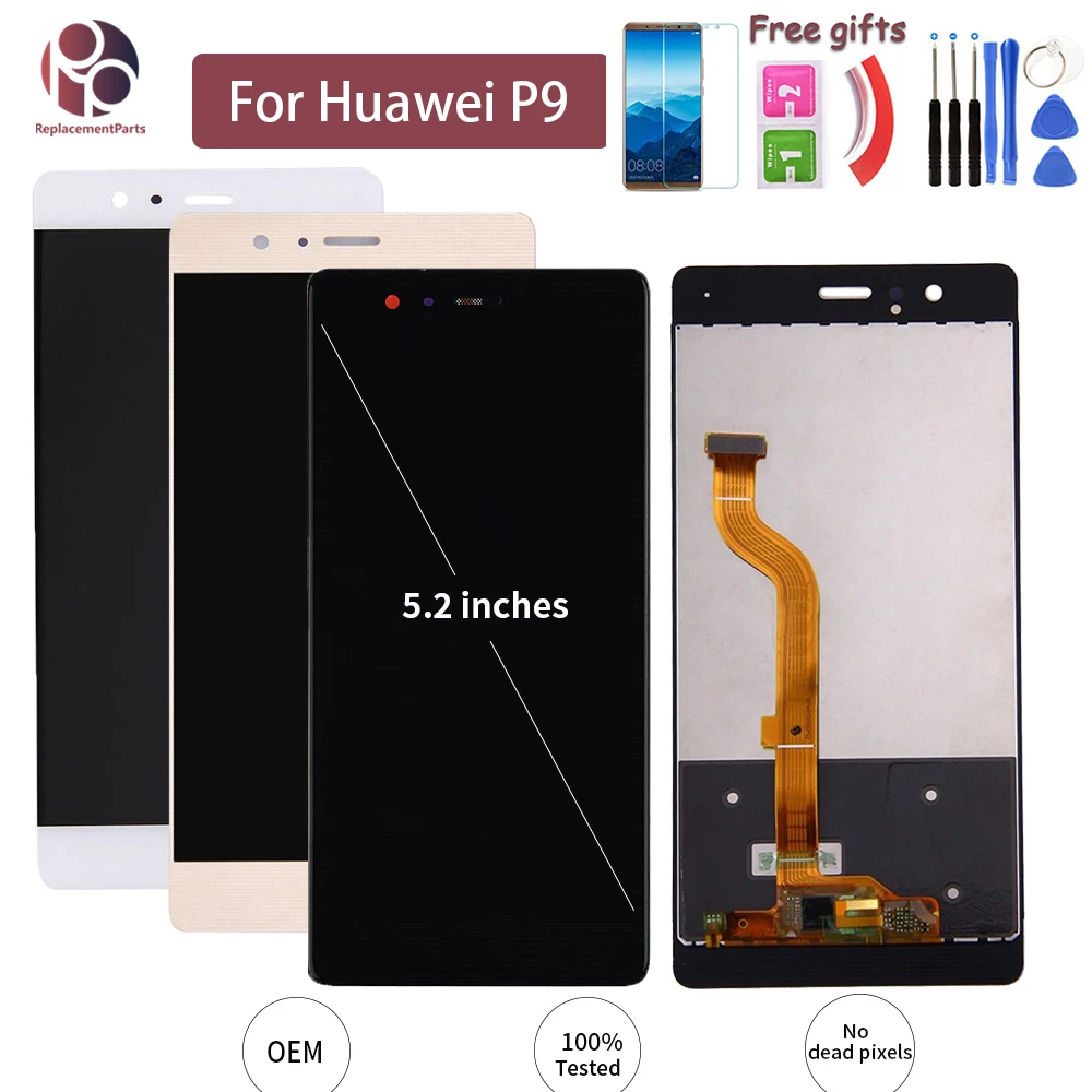 Оригинальный ЖК дисплей для мобильного телефона HUAWEI P9 EVA L09 L19 кодирующий