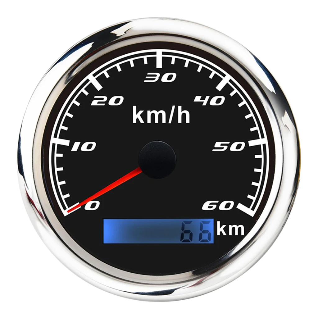 316 Stainless Steel L Bezel 85mm(3/8'') GPS Speedometer Gauge Odometer for ATV Motorcycle Marine Boat | Автомобили и