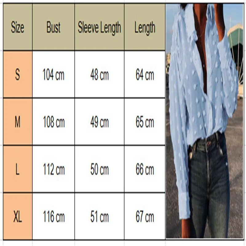 Женская блузка с длинным рукавом и V-образным вырезом Размеры S/M/L/XL | одежда