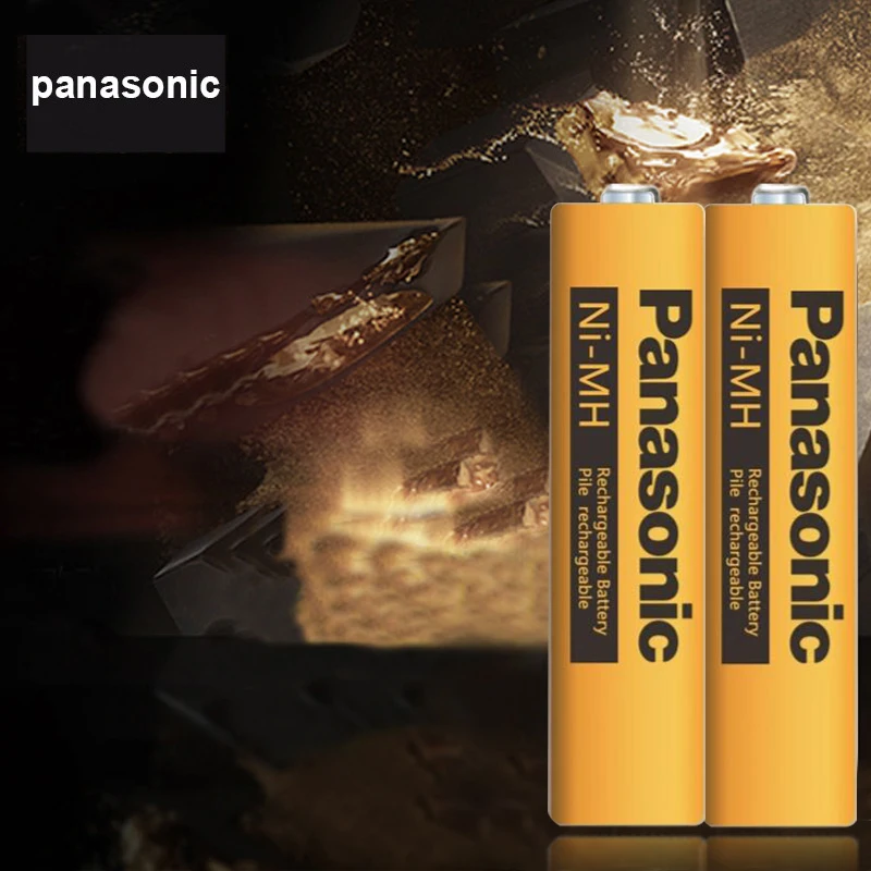 100% оригинальный Panasonic AAA 1 2 в 630 мАч перезаряжаемый Ni MH аккумулятор Время зарядки