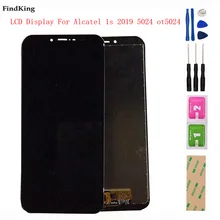 5.5 LCD Display For Alcatel 1s 2019 5024 OT5024 5024D 5024A 5024F LCD Display WIth Touch Screen Panel Replacement Phone Tools
