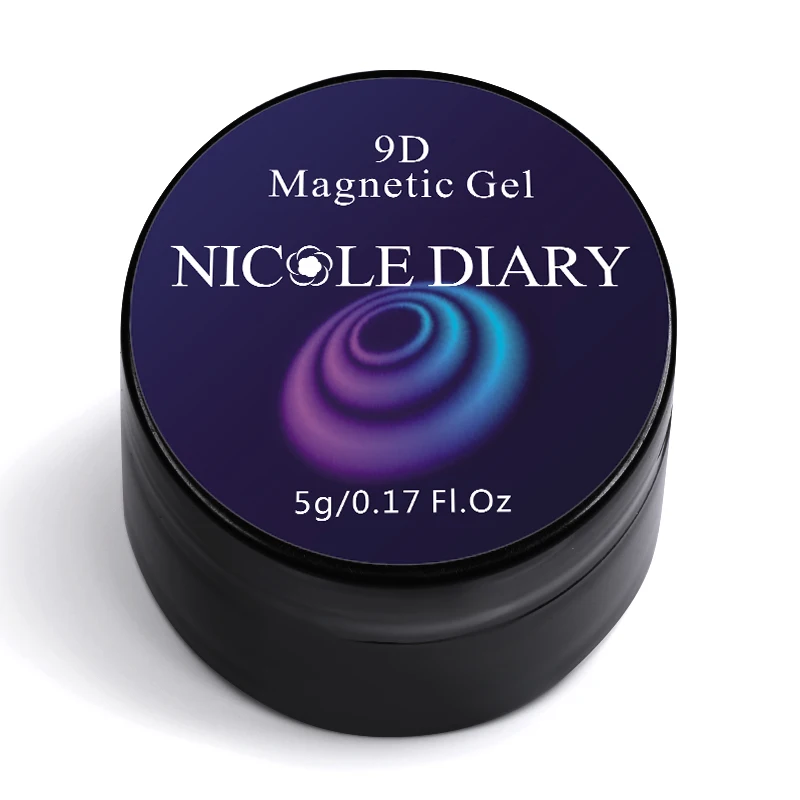 NICOLE DIARY 9D кошачий глаз УФ-гель замачиваемый Гель-лак для нейл-арта Магнитный лазер Сияющий лак для ногтей 5 мл Полупостоянный Гель-лак